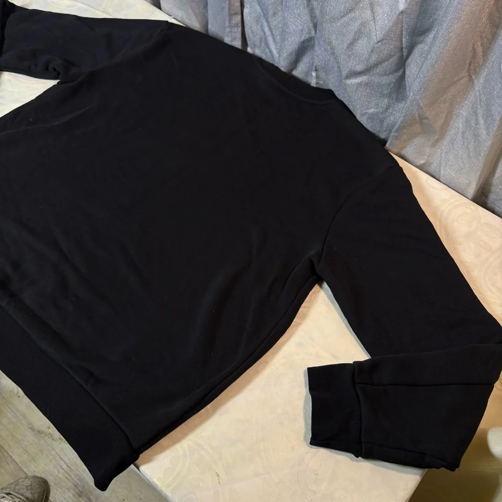 Zara Black Crew Neck Sweater